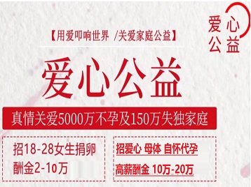 乐陵捐卵助孕生子 爱心志愿者招募